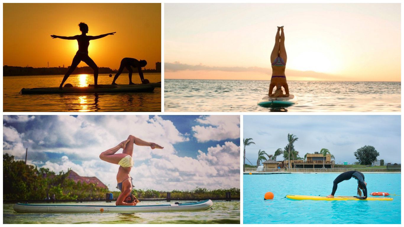 sup yoga surf de remo Paddle surf yoga