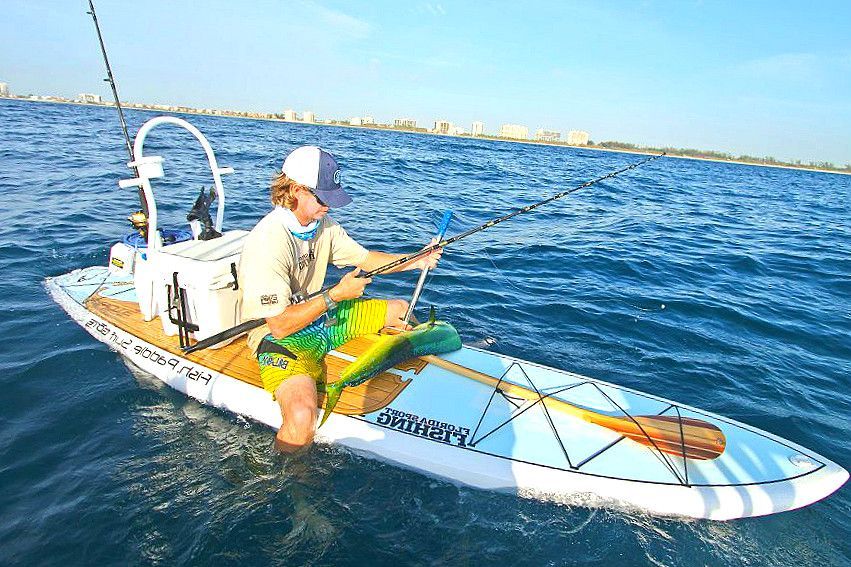 pesca en tabla de sup Pesca surff de remo